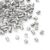 PearLane Real Platinum Plated Non-Tarnish Crimp Beads Tube 1.5×1.5mm 200pcs for Jewelry Making