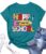 PECHAR Happy Last Day of School Teacher Shirt Women Teaching Gift Shirts Tops End of School Vacation Teachers Blouse Tees