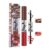 Peel Off Eyebrow Tint Gel & Lip Gloss 2 in1, Waterproof Long-Lasting Transfer-Proof Brow Tattoo Tint, Lasts Up To 3 Days, Peel Off Lip Liner Stain Non-stick Cup for Women, Saves Time(Light Brown)