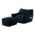 Penau Bean Bag Chair for Adults, Oversized Blue Sofa