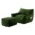 Penau Bean Bag Chair, Oversized Foam Lazy Sofa, Green