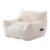 Penau Oversized Bean Bag Chair, Shredded Foam, White