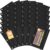 Pencil Pouch for 3 Ring Binder, 36 Packs Zipper Pencil Pouch Bulk (Black)
