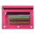 Pencil Pouch for 3 Ring Binder, Heavy Duty Canvas Dual Zipper Pen Bag with Clear Window, Smooth Metal Zipper, Fit Standard 3-Ring Binders for School Office Travel Supplies