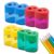 Pencil Sharpeners, 4/8/12 Pcs Dual Holes Handheld Sharpener (8, Triangle)