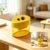 Pencil Sharpeners with Lid Dual Hole Colorful Portable Handheld, Yellow