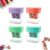 Pencil Sharpeners with Lid,Mini Compact Colored Pencil Sharpener，4pcs