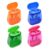 Pencil Sharpener with Lid, Dual Hole for Standard and Jumbo Pencils，12PCS