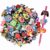 Pencil Topper Decoration, 60 PCS Cute Pencil Topper Erasers Decoration,Kawaii Pen Straw Clips Decor Accessories,Pencil-Top Charms