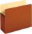 Pendaflex Expanding File Pockets,Letter Size,File Organizer for School,Home or Office,5.25″ Expansion,Reinforced with Dupont™ Tyvek® Material,Letter Size,Redrope,10 Per Box (1534G-OX),(Pack of 5)