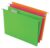 Pendaflex Glow Hanging File Folders, Letter Size, Assorted, Case Pack of 12 (81670)