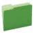 Pendaflex Two-Tone Color File Folders, Letter Size, 1/3 Cut, Bright Green, 100 Per box (152 1/3 BGR)