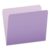 Pendaflex Two-Tone Color File Folders, Letter Size, Lavender, Straight Cut, 100/BX (152 LAV)