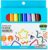 Pen~Gear Classic Markers, Broad Point, Assorted Colors, 10 Count