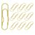 Pen Holder Clip 10-Piece Colorful Reusable Portable Decorative