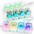 Penkyer 3 Pack 4-in-1 LED Keyboard Fidget Toy Keychain for Stress Relief