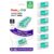 Pentel Hi-Polymer Soft Eraser, Pack of 6 (ZES08PF6)