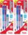Pentel Twist-Erase EXPRESS Automatic Pencil with Lead and Eraser, 0.7mm, Assorted Barrels, 4 Pack (QE417FLEBP2)