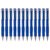 Pentel Twist-Erase III Mechanical Pencil, 0.5mm, Blue Barrel, 12 Pack (QE515C)