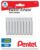 Pentel Twist Erase Refill Erasers – Pack of 18 Latex Free Refills for Twist Eraser Mechanical Pencils