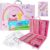 Peppa Pig Colouring, Arts & Crafts Set for Kids, 137 Pcs Stationary Supplies, Colouring Paper Pencils Crayons Eraser & Sharpener, Gifts for Girls
