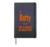 Periodic Table Funny Batty Element Of Nighlife Halloween Hardcover Journal, Black