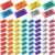 PerKoop 150 Pcs Inspirational Colorful Erasers Bulk Back to School Gifts