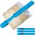 PerKoop Plastic All Purpose Document Sorter Alphabetical a-z File Organizer Compact Upright Space Saving Paper Organizer for File Office School, Blue, 2.52 x 23.5 inches(1 Set)