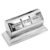Perpetual Desk Calendar, Retro Mechanical Metal Calendar with Adjustable Day, Month, Week, Compact and Durable for Home or Office Decoration