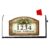 Personalized Acorn Mailbox Covers Magnetic Standard Size, Custom House Street Number Address Mail Box Cover Wrap, Rustic Oak Leaves Wooden Plaque Decor for Outdoor Garden Yard, 21×18 Inch