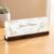 Personalized Acrylic Desk Name Plate, Custom Name Plate with Wooden Base (style6)