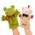 Personalized Baby Hand Puppet Custom Name Plush Animal Puppet for Toddler