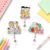 Personalized Back to School Gift, Custom Name Teacher Badge Reel Alligator Clip Retractable Badge Holder for Teacher Gifts A1 (Multicolor A1)