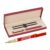 Personalized Ballpoint Pen with Gift Box, Black Ink, Laser Engraved, personalized pen,Metal Ballpoint Pen 0.5mm,custom name pen (4 Count (Pack of 1), Red)