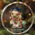 Personalized Bison Explorer Glass Ornament School Gift