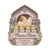 Personalized Chicken Mom Wood Block Sign, 2D Flat Name Farm Decor