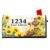 Personalized Christian Cross Mailbox Cover Magnetic Custom Address House Number, Sunflower Bible Faith Mailbox Wraps Standard Size 21×18 Inch, Outdoor Garden Yard Post Letter Box Decor Gifts