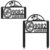 Personalized Coastal Address Sign with Lighthouse and Palm Trees