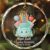 Personalized Cute Backpack Pocket Glass Ornament School Gift