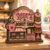 Personalized Donut Shop Sign, Custom Name Bakery Wooden Block, Layered 3D Wood Kitchen Shelf Decor, Coffee and Donut Lover Gift, Freestanding Bakery Counter Display, Wooden Block Decor
