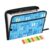 Personalized Expandable File Folder Custom Name, 13 Pockets Accordion Document Organizer with Front Pocket Customizable folders Water Resistant Filing Folder for School Office Home Travel