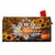 Personalized Fall Mailbox Covers Magnetic Standard Size Custom with House Street Number, Autumn Pumpkin Sunflower Mail Box Wrap Decor, Thanksgiving Monogram Family Holiday Outside Garden, 18×22