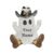 Personalized Halloween Ghost Decor – Custom UV Printed Resin Cowboy Ghost Figurine, Western Style Tabletop Halloween Decorations, Customized for Children