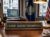Personalized Handcrafted Police Desk Name Plate – Wooden Desk Sign with Raised Brass Lettering (11 X 2 INCHES)