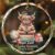Personalized Highland Cow Reader Glass Ornament Reading Gift