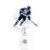 Personalized Ice Hockey Player Name Number Sticker Custom Team Sports Name Badge Holder with Alligator Clip, Gifts for RN LPN CNA MA Healthcare Medical Worker Teacher Doctor