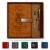 Personalized Leather Journal for Women Men, Custom Notebook with Printed Birth Flowers & Name, Business Meeting, Travel Writing, College Journal, Meaningful Gift for Friends, Mom, Dad, Students