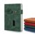 Personalized Leather Notebook for Men, Women – Custom Business & Organizer A5 Lined Notebook, Journal for Coworker, Employee, Gift for Him, Her, Students, Graduation, Father‘s Day, Office Gifts (dark green)