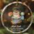 Personalized Little Otter Reader Glass Ornament Reading Gift