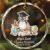 Personalized Little Penguin Scientist Glass Ornament Science Gift
